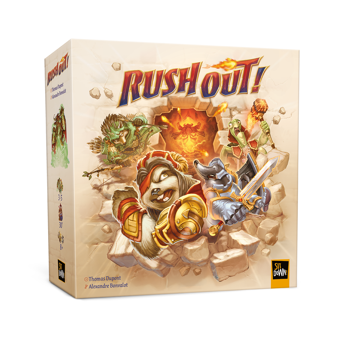 Boite de jeu Rush Out !